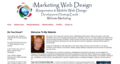 Desktop Screenshot of imarketingwebdesign.com