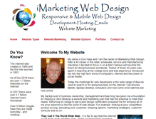 Tablet Screenshot of imarketingwebdesign.com